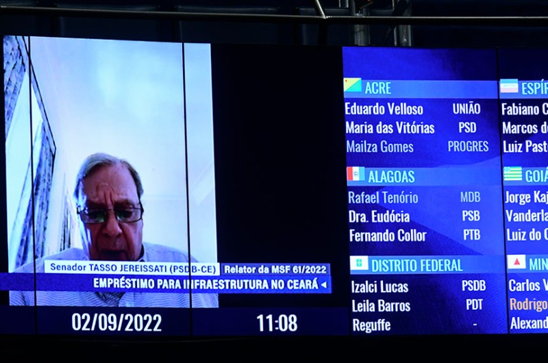 O relator foi o senador Tasso Jereissati - Geraldo Magela/Agência Senado