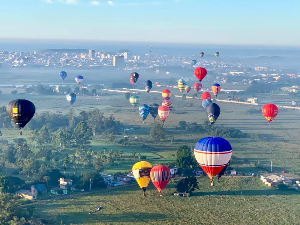 Balões já estarão no céu de Bento Gonçalves a partir da quinta-feira, 8 de setembro
