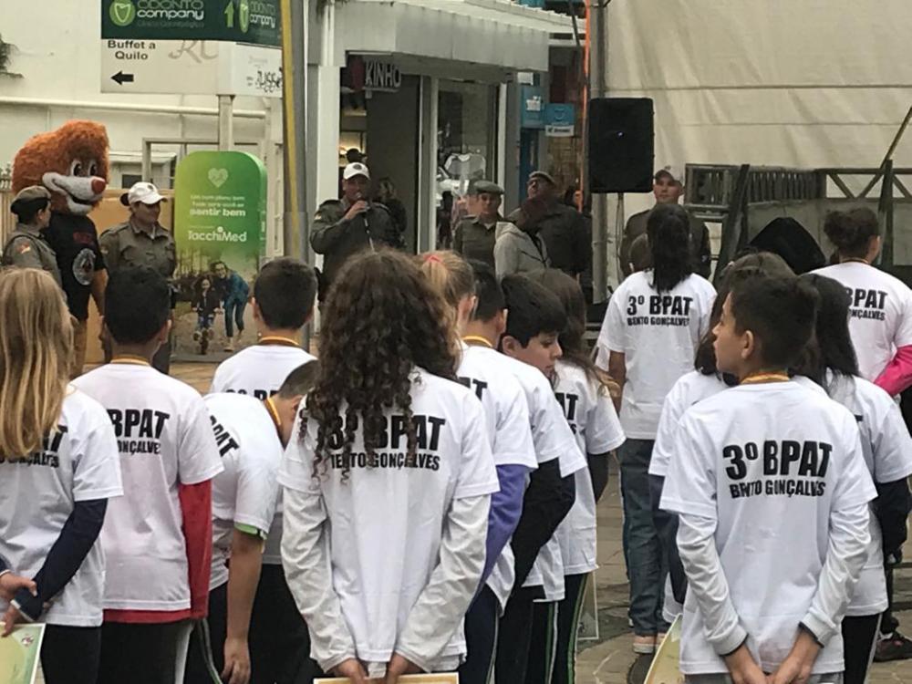 No total, 34 alunos de formaram. Foto: Comunicação Social do 3º BPAT