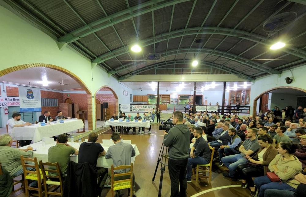 Comunicado das entidades foi feito após a primeira audiência pública realizada no Vale dos Vinhedos. Crédito: NB Notícias