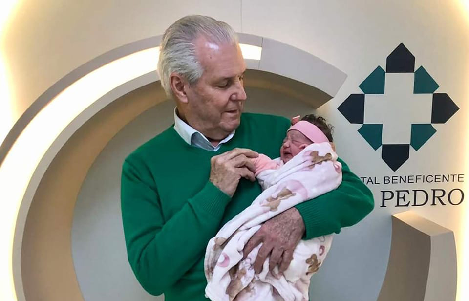 A Maternidade Dr. Claudio Dalmaz completou neste sábado, 17, um mês de funcionamento. Crédito: Divulgação/Redes sociais do Hospital São Pedro