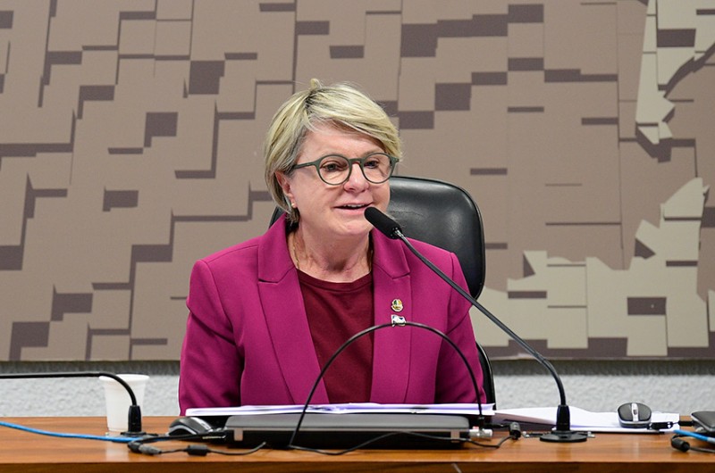 A senadora ficará no cargo até dezembro, quando encerra esta sessão legislativa - Pedro França/Agência Senado