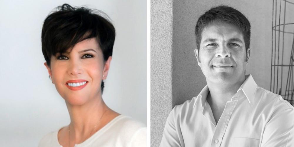 Os palestrantes do evento serão a a Professora de pós-graduação, empresária e investidora-anjo, Fabíola Saretta, e o Founder, Publisher & Chief Creative Officer da The Factory, Projeto Draft, Net Zero e Future Health, Adriano Silva. Crédito: Divulgação 