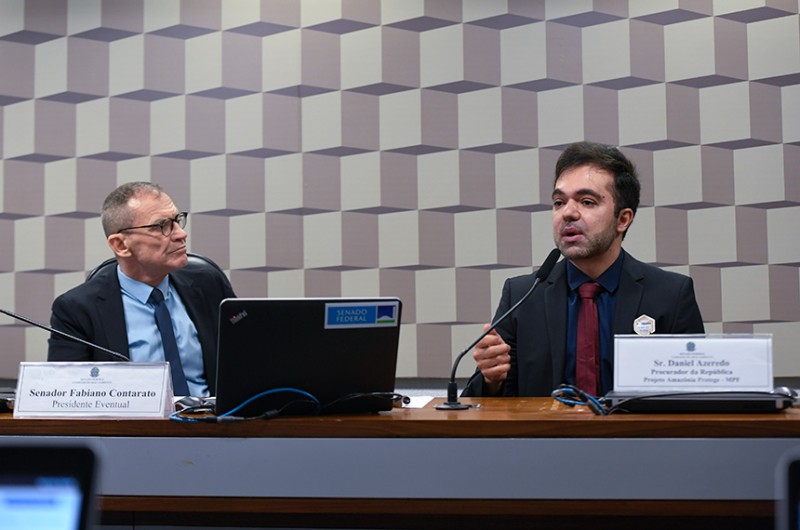 Comissão de Meio Ambiente discutiu a regularização fundiária, tema escolhido pelo colegiado para avaliação de políticas públicas deste ano - Jefferson Rudy/Agência Senado