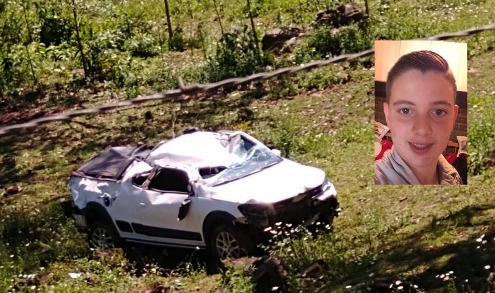 Andrigo Salini tem 18 anos e está internado na UTI do Hospital Tacchini - Foto: Divulgação