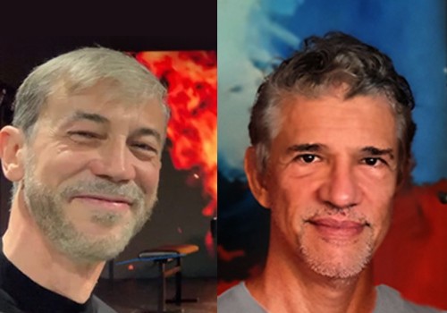 Músicos Marco Rapetti (foto esquerda) e Fausto Borém (foto direita) se apresentam no Teatro Dulcina (RJ) nesta semana (Crédito: Divulgação/ATG)