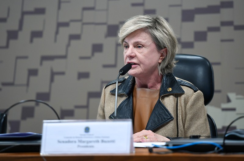 A presidente da CRE é a senadora Margareth Buzetti - Edilson Rodrigues/Agência Senado