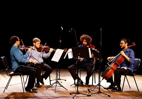 Quarteto Atlântico se apresenta nesta quarta-feira (5/10), no Teatro Dulcina (Crédito: Reprodução das redes sociais)