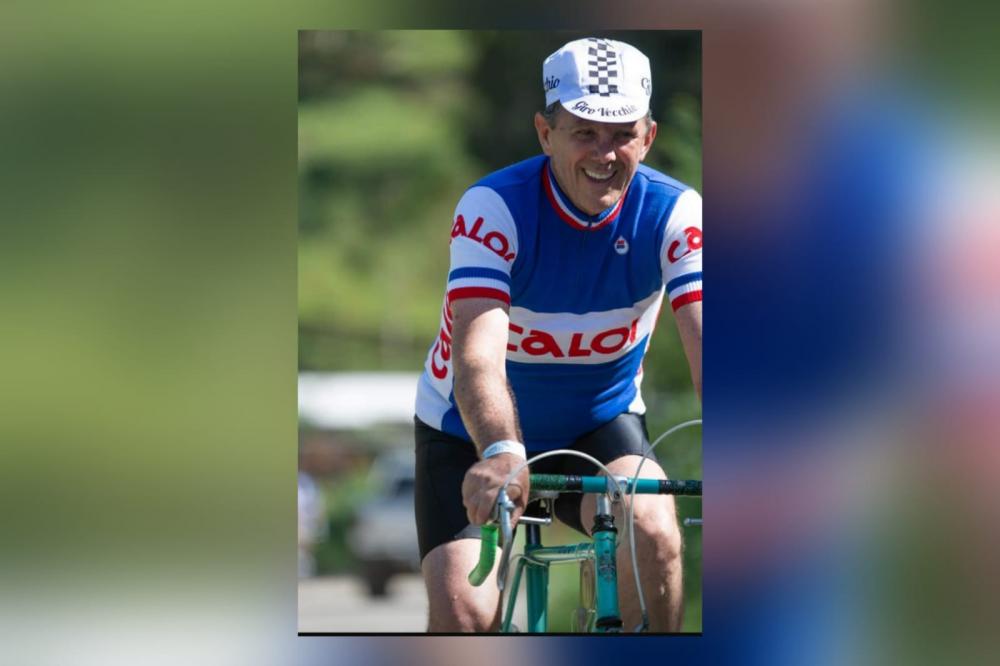 Ciclista Renato Ferraro participará do GFNY Bento Gonçalves após percorrer mais de mil quilômetros de bicicleta. Crédito: Acervo pessoal