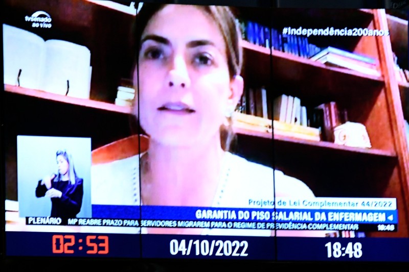 A senadora Soraya Thronicke foi a relatora na Comissão de Relações Exteriores e Defesa Nacional - Roque de Sá/Agência Senado