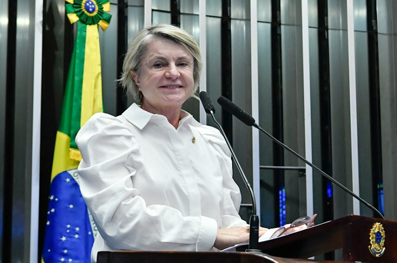 Margareth Buzetti destacou ter apresentado cinco proposições durante o seu mandato. - Waldemir Barreto/Agência Senado