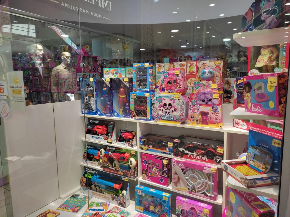 Além das lojas de confecções, aquelas que tem como foco brinquedos costumam ter na data o ponto alto do ano. Crédito: Divulgação 