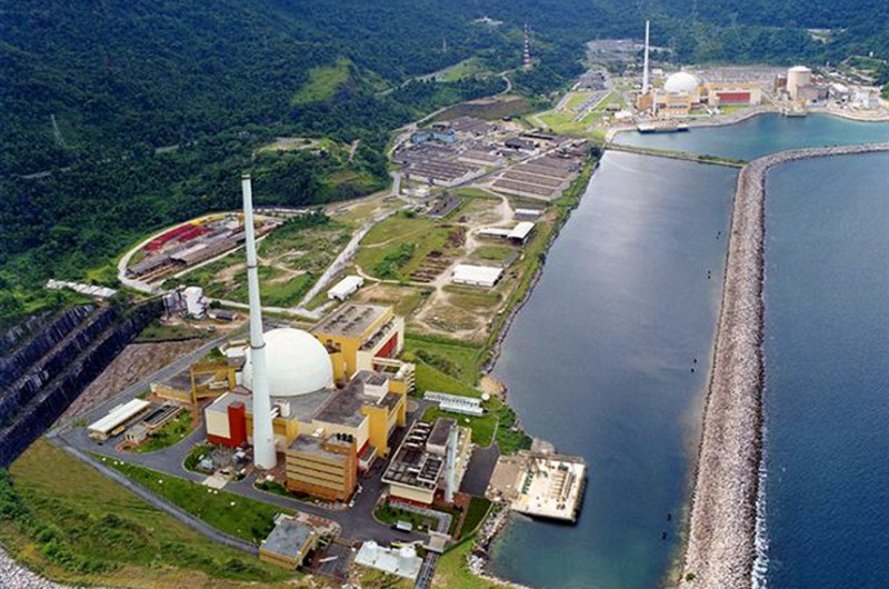 Usina nuclear Angra 3, no Rio de Janeiro, deve receber parte dos recursos - Eletronuclear