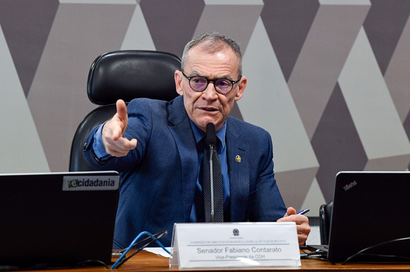O requerimento para o debate é de autoria do senador Fabiano Contarato - Roque de Sá/Agência Senado