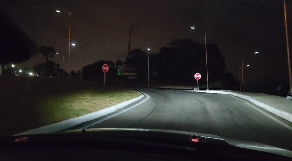 Pouca iluminação nos trechos de acesso ao túnel do São João é alvo de reclamação de moradores
