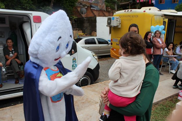 As últimas imunizações da Campanha foram realizadas no último sábado, 22, no bairro Zatt. Crédito: Assessoria de Comunicação Social Prefeitura 