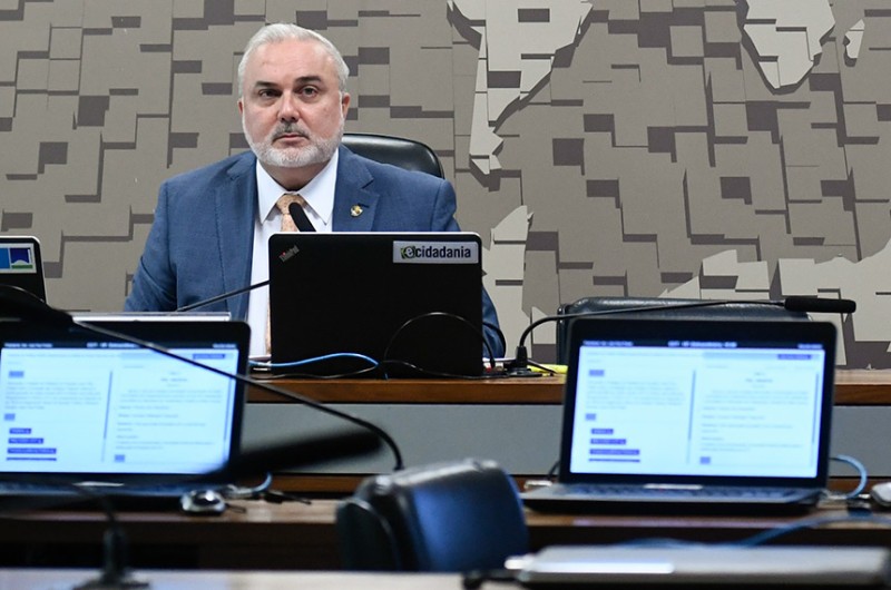 Autor do pedido da audiência, Jean Paul Prates contesta medida provisória que limita uso dos recursos do FNDTC - Geraldo Magela/Agência Senado