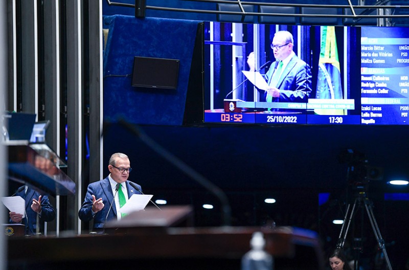 Wellington Fagundes relatou o texto - Roque de Sá/Agência Senado