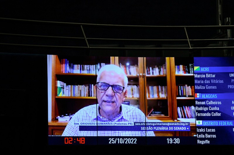 Para Oriovisto, é preciso debater os problemas concretos do país e ideias estruturantes, sem discussão emocional - Roque de Sá/Agência Senado