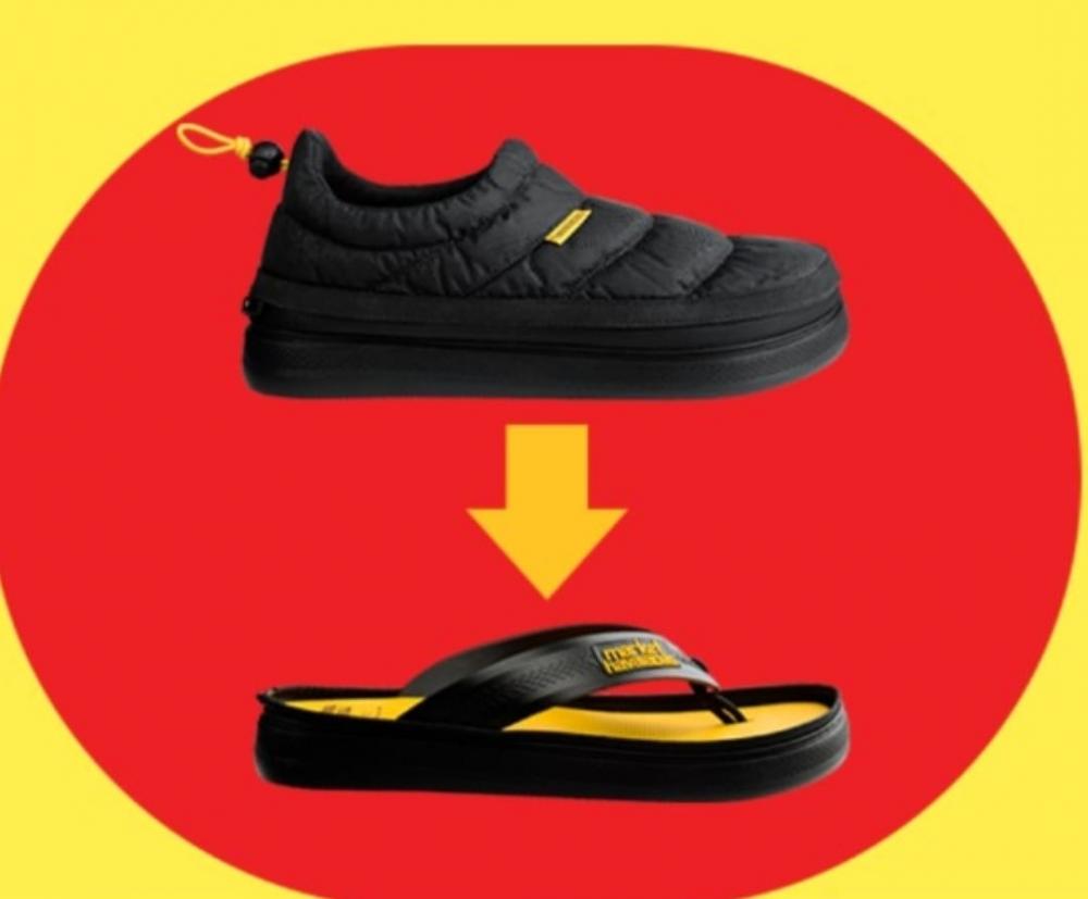 Havaianas lança chinelo que vira tênis