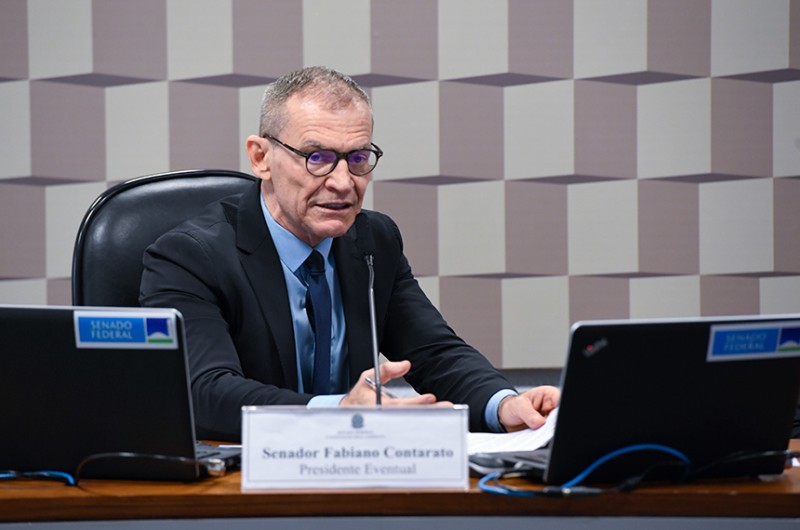 Fabiano Contarato é o relator da avaliação de política de regularização fundiária - Jefferson Rudy/Agência Senado