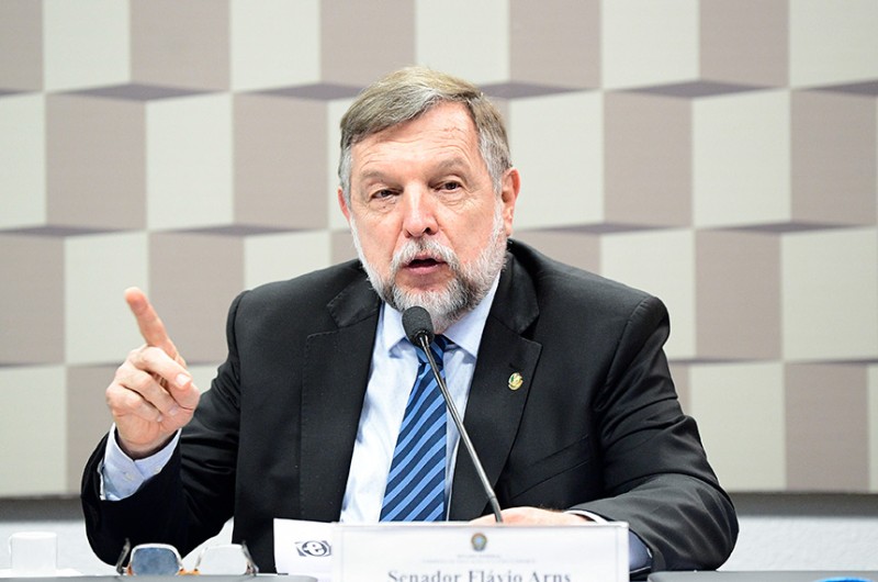 Flávio Arns preside a subcomissão - Pedro França/Agência Senado