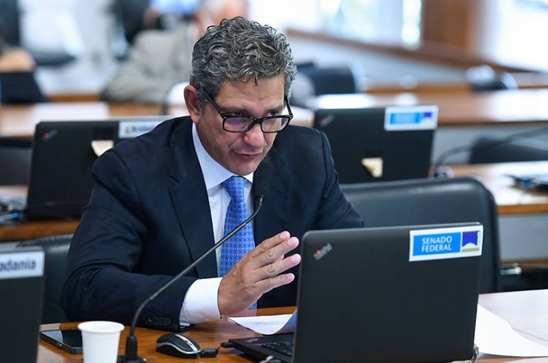 Rogério Carvalho foi o relator das emendas da comissão para o Orçamento de 2023 - Edilson Rodrigues/Agência Senado