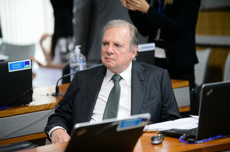 Relator, Tasso defendia votação do projeto nesta terça: "É uma das discussões mais importantes no mundo hoje", ressaltou - Pedro França/Agência Senado