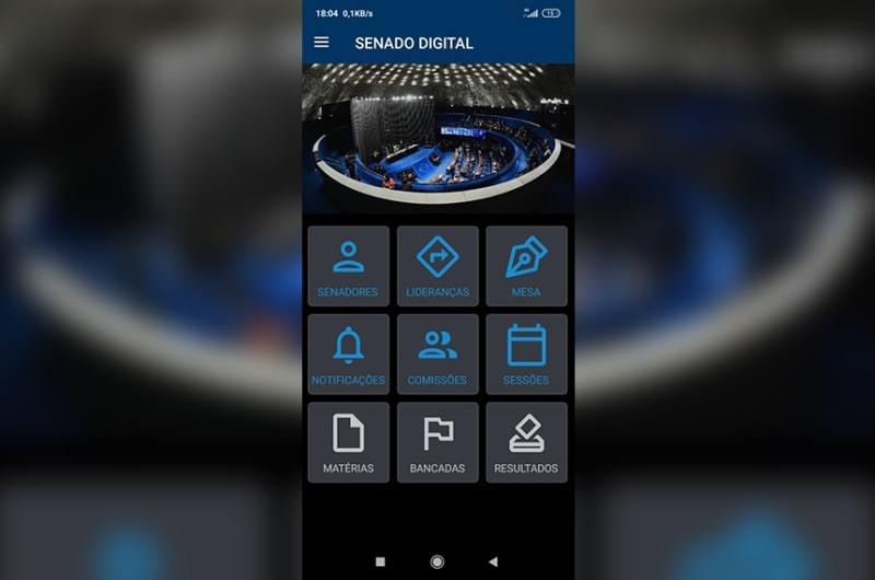 As novas ferramentas anunciadas são de uso privativo dos senadores e estarão disponíveis na área parlamentar do aplicativo Senado Digital - Roberto Suguino/Agência Senado