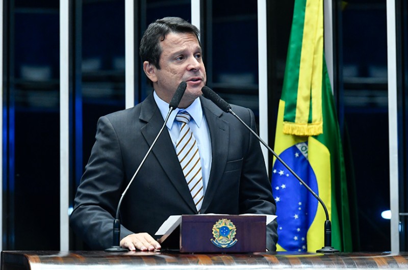 Reguffe disse que destinou os recursos de suas emendas - quase R$20 milhões - à saúde pública do Distrito Federal - Waldemir Barreto/Agência Senado