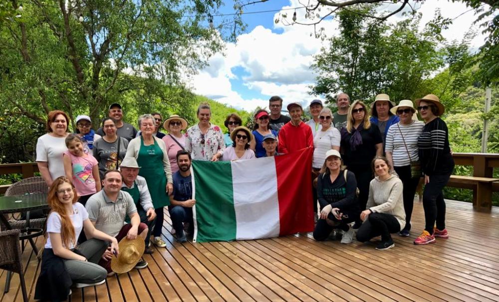 A edição, que ocorre anualmente, foi organizada pela associada e diretoria do Circolo Trentino, Julia Pasquali. Crédito: Divulgação