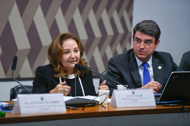 Liana Chaib: minhas decisões sempre foram permeadas pela sensibilidade e pela visão feminina - Edilson Rodrigues/Agência Senado