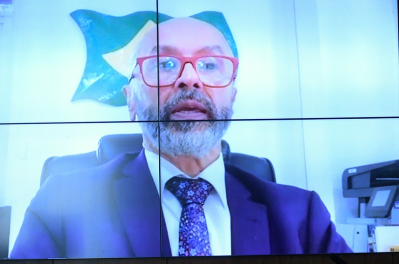 A indicação de Evaldo Freire foi aprovada com 48 votos a favor, 1 voto contra e 2 abstenções - Geraldo Magela/Agência Senado