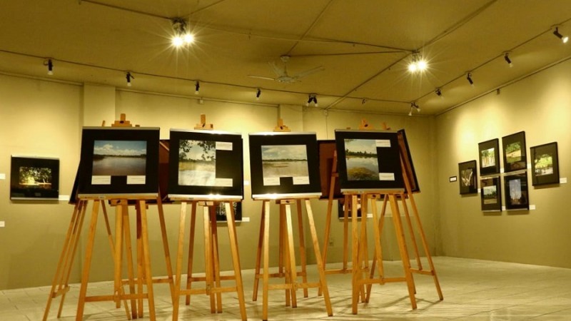 Mostra, que retrata o contexto dos rios da Amazônia, já percorreu vários estados e fica até o fim de dezembro no museu gaúcho -Foto: Ascom Sema