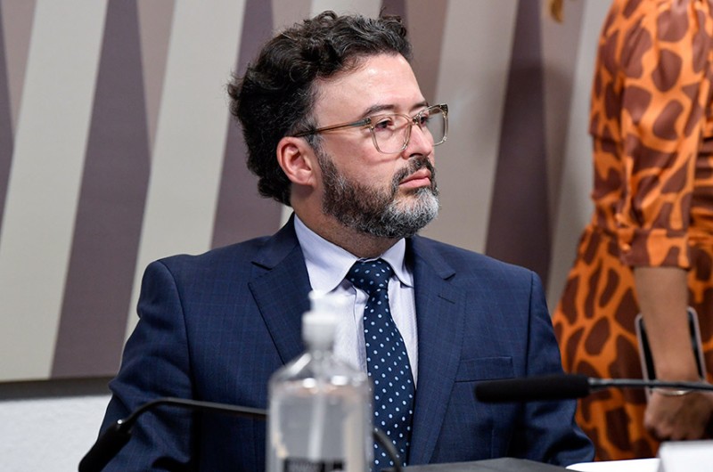 Alexandre Freire passou por sabatina na Comissão de Infraestrutura, antes de aprovação no Plenário - Roque de Sá/Agência Senado