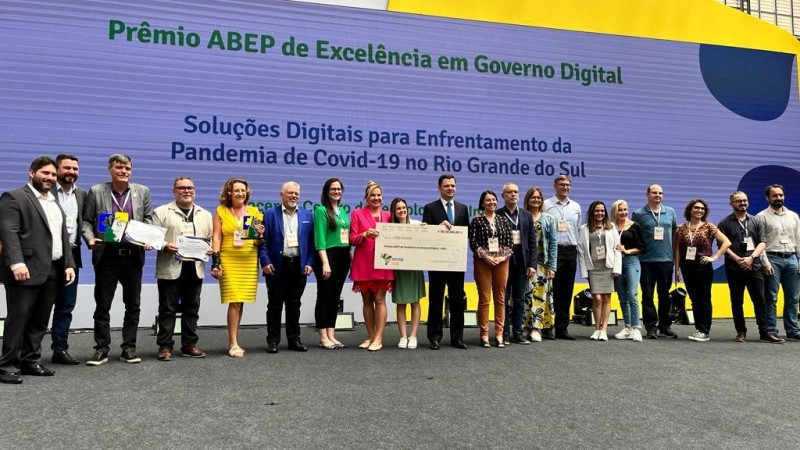 As soluções destacadas no Prêmio Excelência em Governo Digital 2022 foram desenvolvidas pela Procergs para a SPGG -Foto: Divulgação