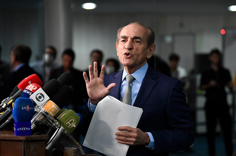 Marcelo Castro disse que vai protocolar a PEC da Transição até terça-feira (29) - Roque de Sá/Agência Senado