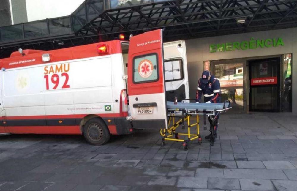 Socorristas do Samu tentaram reanimar o ferido, mas ele não resistiu à gravidade dos ferimentos - Foto: Divulgação