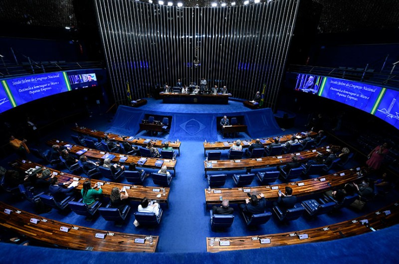 Empreendedorismo foi homenageado em sessão solene por senadores e deputados - Edilson Rodrigues/Agência Senado