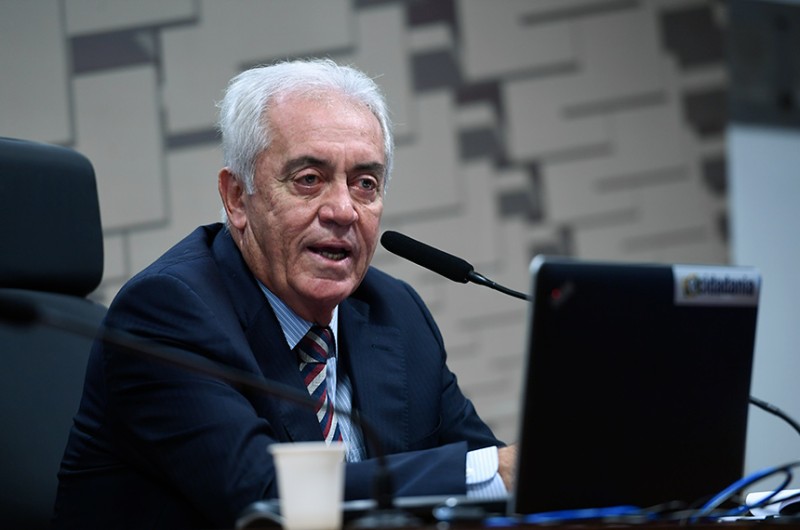 Relator, Otto Alencar defendeu a aprovação da autorização ao crédito - Edilson Rodrigues/Agência Senado