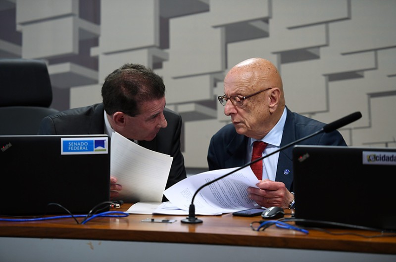 Vanderlan e Amin: micros e pequenos negócios geram boa parte dos empregos e da renda no Brasil - Edilson Rodrigues/Agência Senado