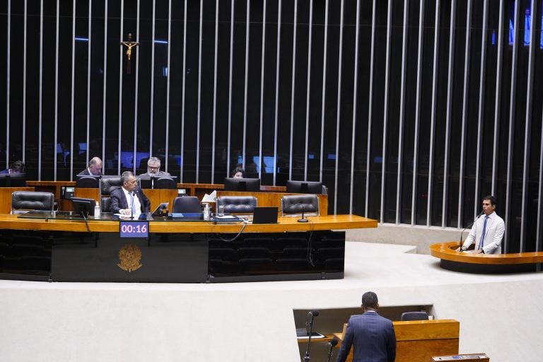 Sessão do Plenário da Câmara dos Deputados - (Foto: Pablo Valadares/Câmara dos Deputados)