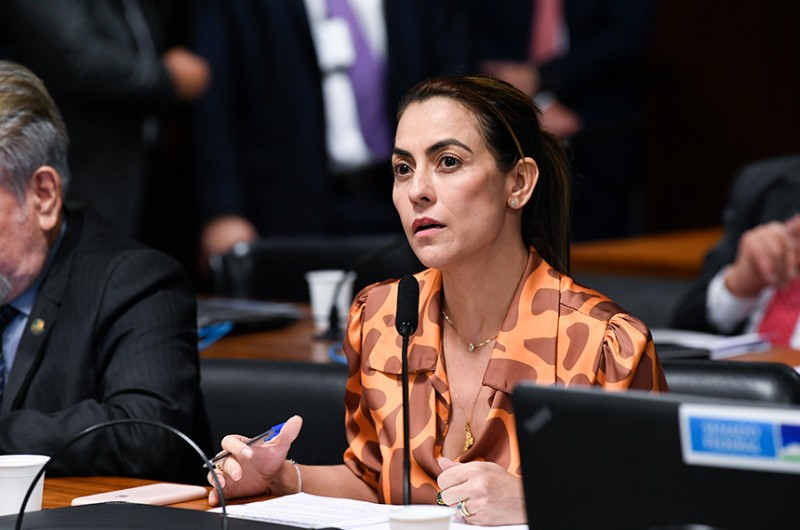 Soraya Thronicke: “Com a aprovação do PL 4.401/2021, o Brasil se torna protagonista nas discussões sobre criptoativos" - Roque de Sá/Agência Senado