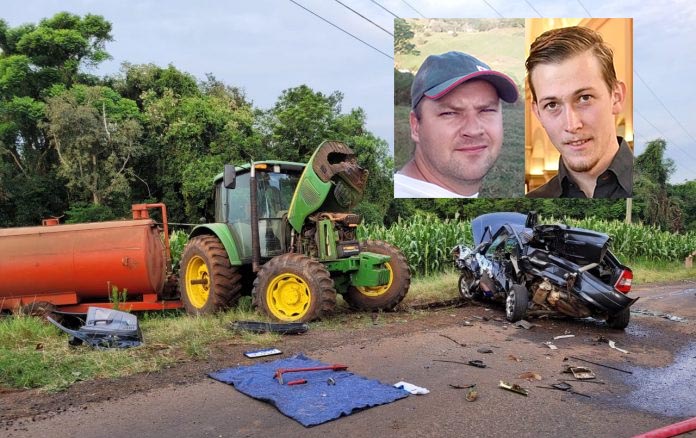 Cristiano tinha 37 anos e Douglas 24 anos e eram moradores de Marques de Souza e de Estrela - Foto: Corpo de Bombeiros/Divulgação