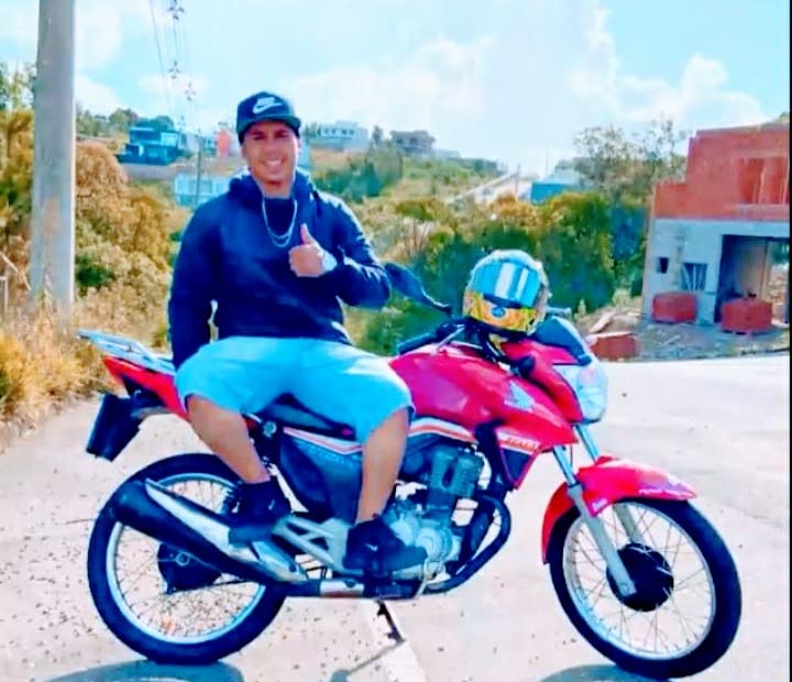 Eric Gobetti tinha 21 anos e deixa uma filha de apenas 2 anos - Foto: Divulgação