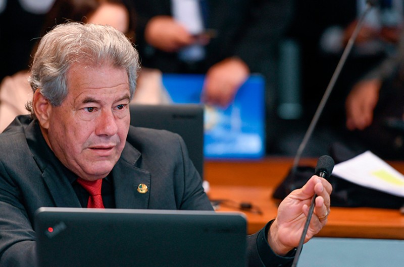 Luiz Carlos do Carmo enfrenta a covid-19 pela segunda vez - Edilson Rodrigues/Agência Senado