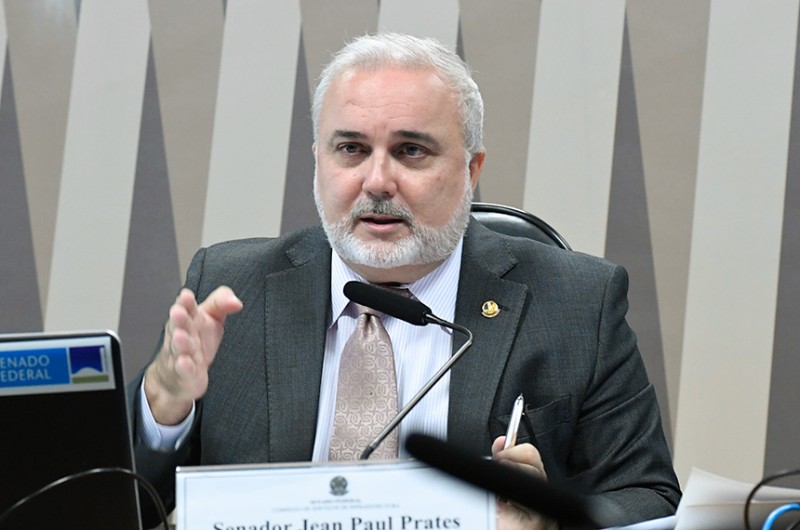 O senador Jean Paul Prates é o relator do projeto - Geraldo Magela/Agência Senado