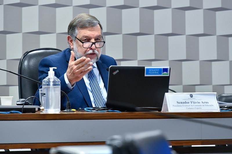 O senador Flávio Arns é o autor do pedido de audiência pública - Waldemir Barreto/Agência Senado