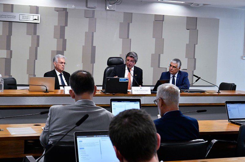 A reunião foi requerida pelo senador Carlos Portinho, que conduziu o debate. - Waldemir Barreto/Agência Senado