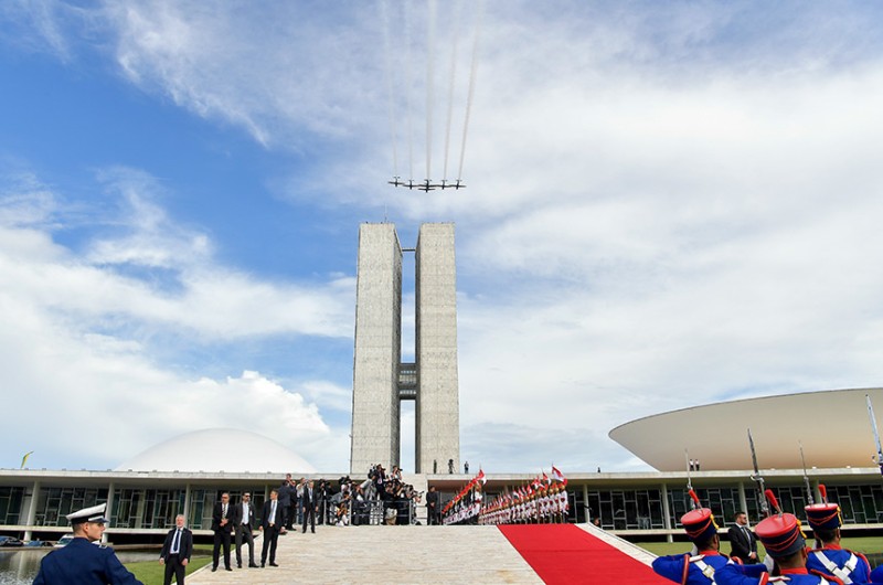 Acesso de jornalistas ao Palácio do Congresso Nacional no dia 1º de janeiro deve ser solicitado até esta semana - Marcos Brandão/Senado Federal